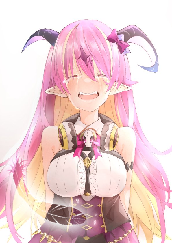 「#見た人も無言でピンク髪美少女貼れ
(ノ≧▽≦)ノーー❤️ 」|いなずま⚓🔆のイラスト