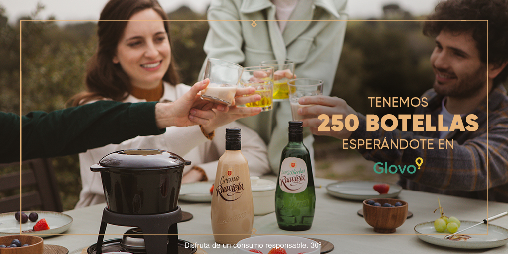 Ruavieja's tweet image. ¡SORTEO! Ganar este #JuevesRuavieja es tan fácil como...

🔁 este tweet y @ un amigo, si responde antes de 20 minutos os lleváis una botella gratis por @Glovo_ES cada uno. Si no... ¡te debe una sobremesa! ¿Juegas? ¡Tenemos 250!

Solo Madrid y Barcelona.