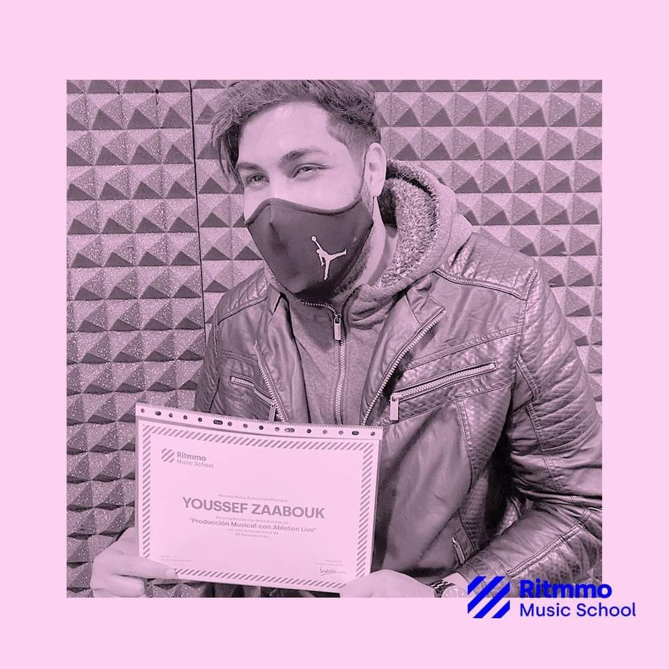 Curso terminado para Youssef en  <a href="/Ritmmo_School/">Ritmmo</a>. Deseando escuchar tus canciones nuevas, enhorabuena!! 🎉