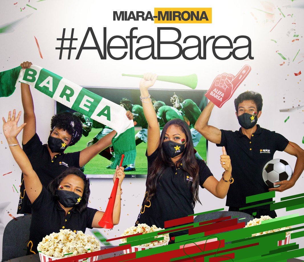 apiqa_mg's tweet photo. Aza atao valalan'amboa fa ndao tohanana eeee 🥳🇲🇬 ❤️💚🤍!!! Ny #TeamApiqa dia manohana hatrany ny ekipam-pirenena MALAGASY !!! Ianareo ao koa ve efa vonona ? Alefaaa !!! Miara-mirona makany @ CAN !!! 😉🎉🇲🇬 🇲🇬

#AlefaBarea #Apiqa #TeamGasy
#Malagasy #Barea
#CAN2022 https://t.co/Df3Bq4TCba