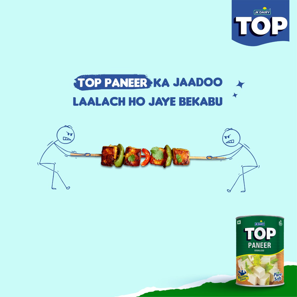 UmangLtd's tweet photo. Top Paneer itna soft and malaidar ki har dish ki craving badh jaye .

#JKDairyTop #MilkStar #UmangGhee #jkdairystar #topsmp
#whitemagik #Paneer #healthyrecipes #recipes #healthyeating #paneertikka #paneerlove https://t.co/OwbbsErUFR