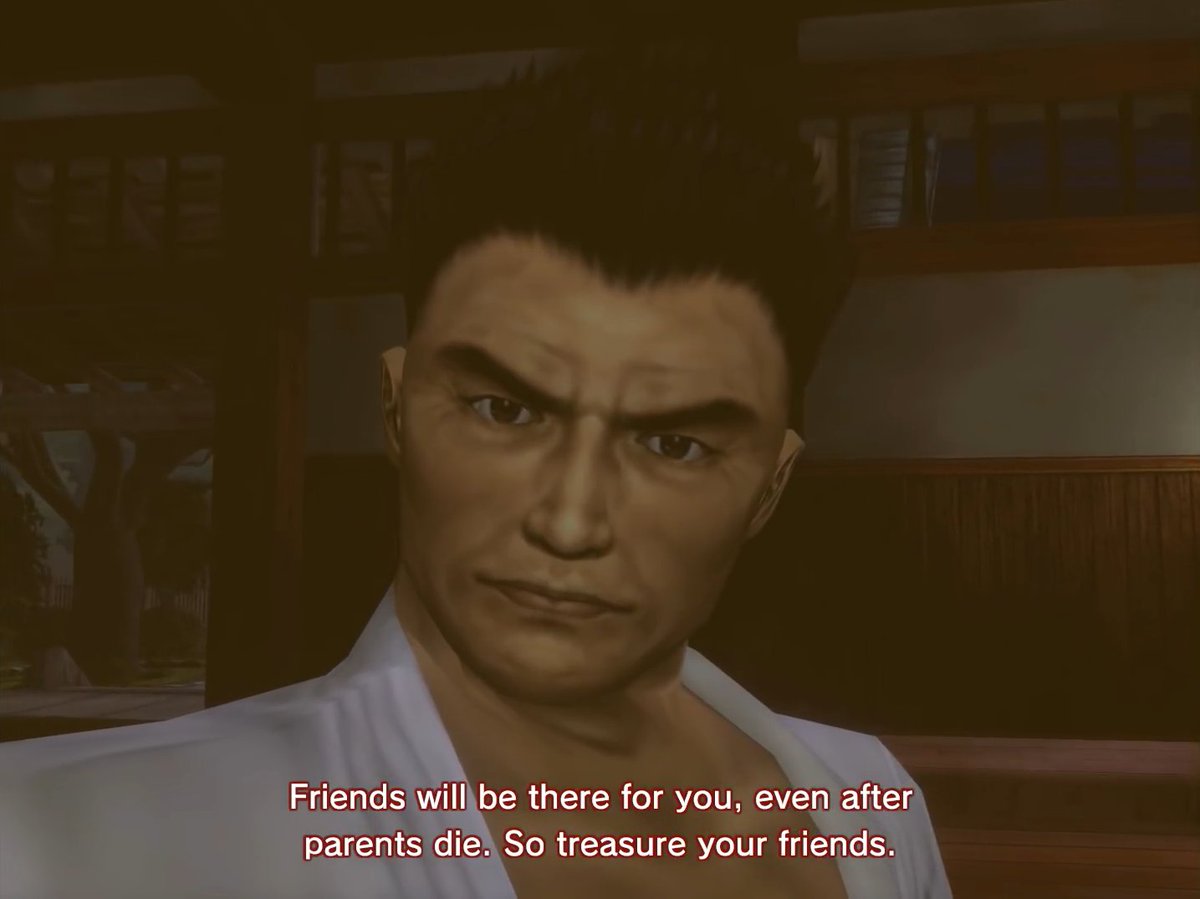 Shenmue_Dojo's tweet image. Keep friends, those you love... close to you ❤️

#WednesdayWisdom
#Shenmue
#KeepFriends