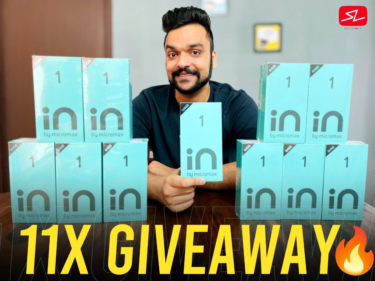 stufflistings's tweet photo. There you go guys 😀

This time around, I am giving away ELEVEN #MicromaxIN1 smartphones to the #stufflistingsarmy.

To win
Retweet this tweet using the #stufflistingsarmy and #MicromaxIN1 

500 retweets = 1 device.

Happy winning.
#stufflistings loves you all ❤️ https://t.co/ztJj5UxwHq
