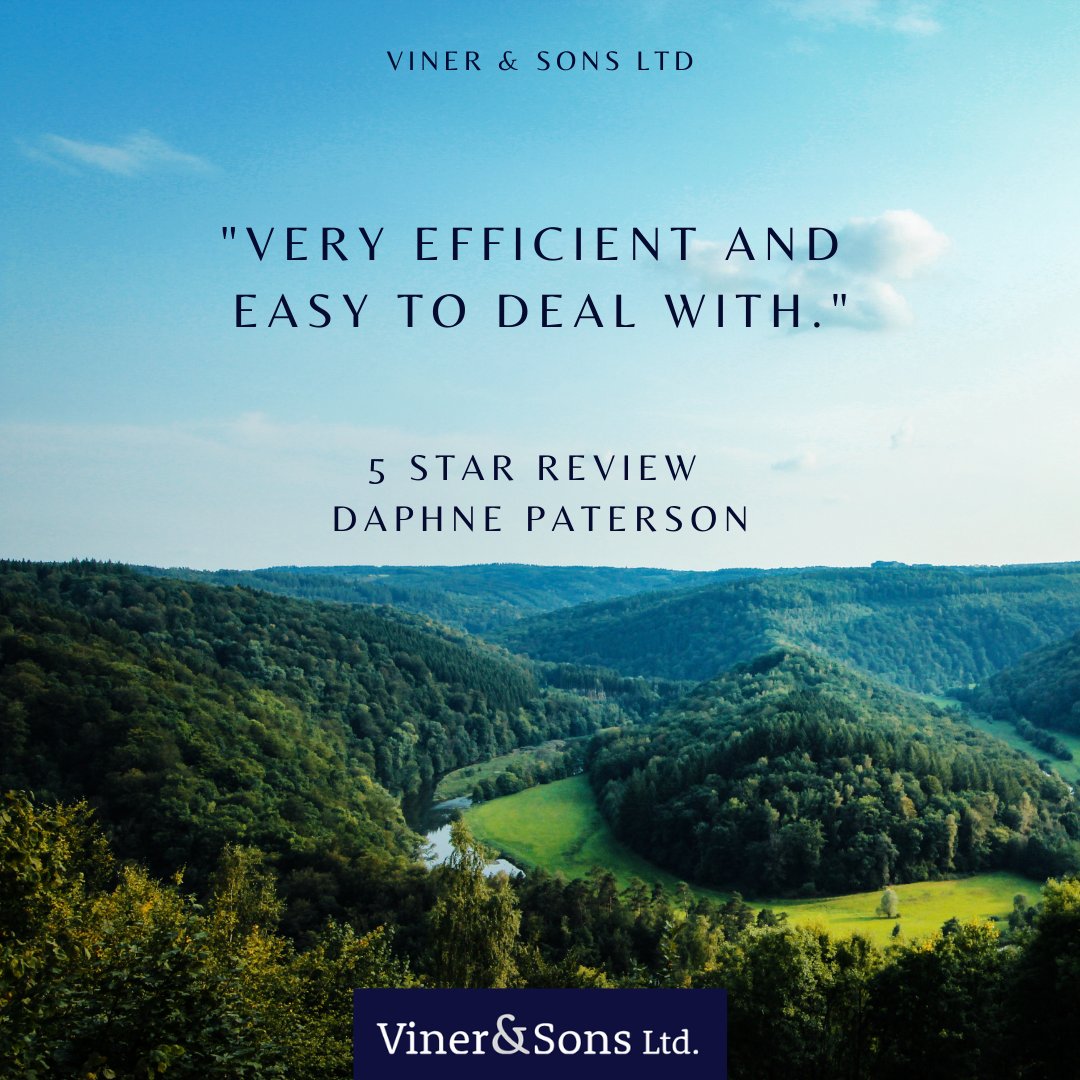 If you’d like to find out more information, then call us on
01732 842485 or email us at info@vinerandsons.co.uk vinerandsons.co.uk