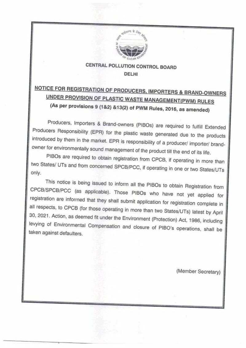 EngineersAkshar's tweet photo. We Akshar Engineers, Rajkot could help you for complete compliance of Plastic Waste Management Rules, 2016.
Contact: +91 63531 71652
Email: aksharengineer2013@gmail.com
.
.
.
Central Pollution Control Board
Swachh Bharat Mission
#eprcredit #aksharengineers https://t.co/GDV9GJIsbx