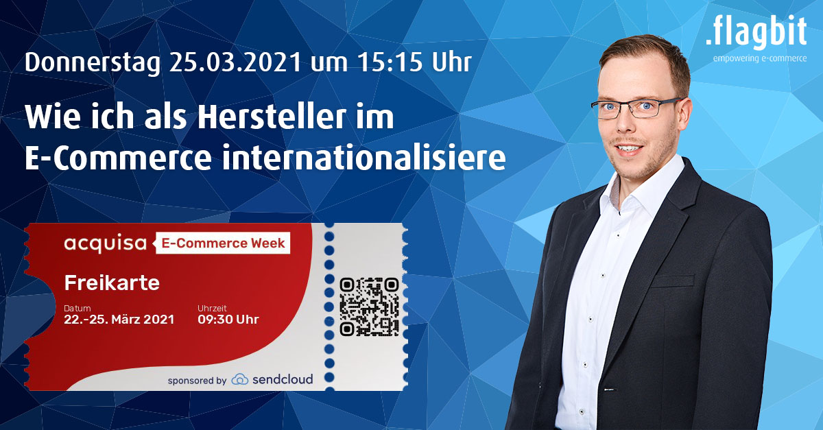 flagbit's tweet photo. Morgen hält unser Kollege @_chris_bauer seinen Vortrag bei der aktuell stattfindenden #ecommerce Week. Letzte Chance sich noch eine Freikarte für das Event zu sichern! #internationalisierung 🎫👉 https://t.co/HGlPnURuhd https://t.co/glyazG5H8E