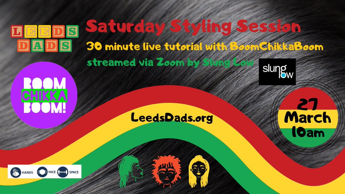 LeedsDads's tweet photo. Calling out Dads with long-haired kids!
Leeds Dads is live-streaming 3 FREE @boomchikkaboom hair tutorials. 

Learn to comb, style and even handle nits!

Join in Sat 27 March 1000.
Book now to get a free Tangle Teazer!
Mannequin hair dolls available too!

https://t.co/WfeUwZ83rU https://t.co/FSpQkZZJmM