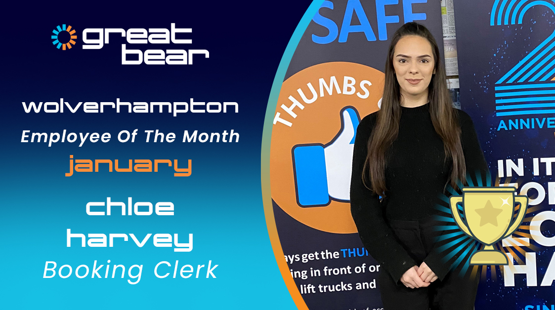 GB_logistics's tweet photo. Congratulations to Chloe Harvey who was given the title of Employee of the Month at Wolverhampton for the month of January.
Be like Chloe, visit https://t.co/aVUIG1YsGa to #JoinOurWinningTeam today! https://t.co/kz8Fl27PuQ