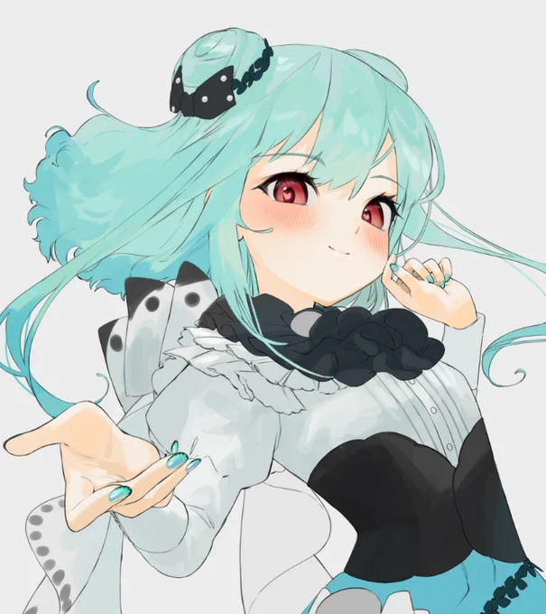 色分けまでしてたのに塗るの忘れてた 