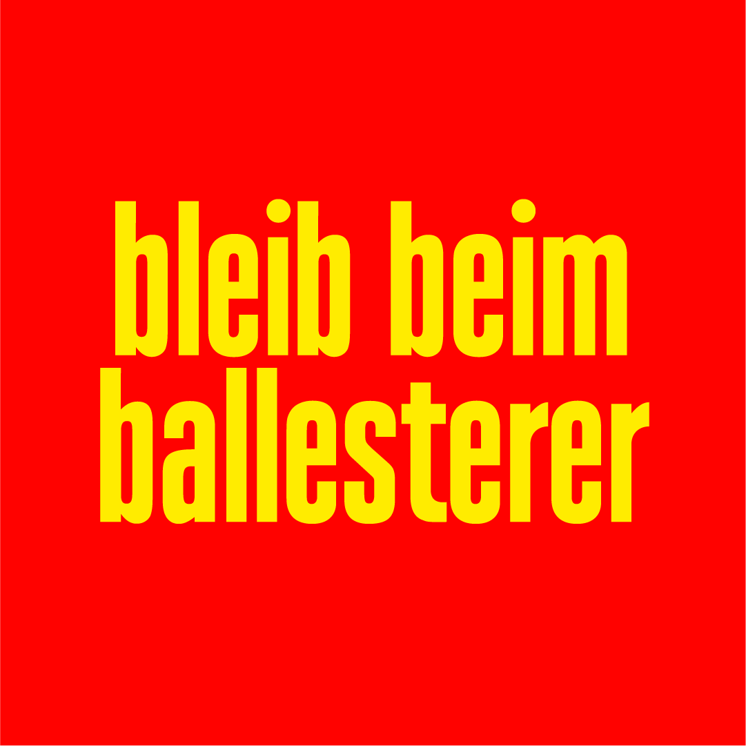 (damals wussten wir ja noch nicht, dass wir anfangen, sie zu zählen) noch banger wurde. Es ging um die Existenz unseres Magazins. Heute sagen wir: #ballestererbleibt Und danken für eure Unterstützung.
 
ballesterer bleibt – bleib beim ballesterer.