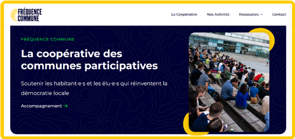 💻 Notre site web est en ligne !
Vous pourrez y retrouver :
• notre offre complète d'accompagnements et formations ;
• des fiches méthodes et des travaux de recherche pour s'outiller et s'inspirer ;
• tous nos articles sur notre Blog.
👉 frequencecommune.fr