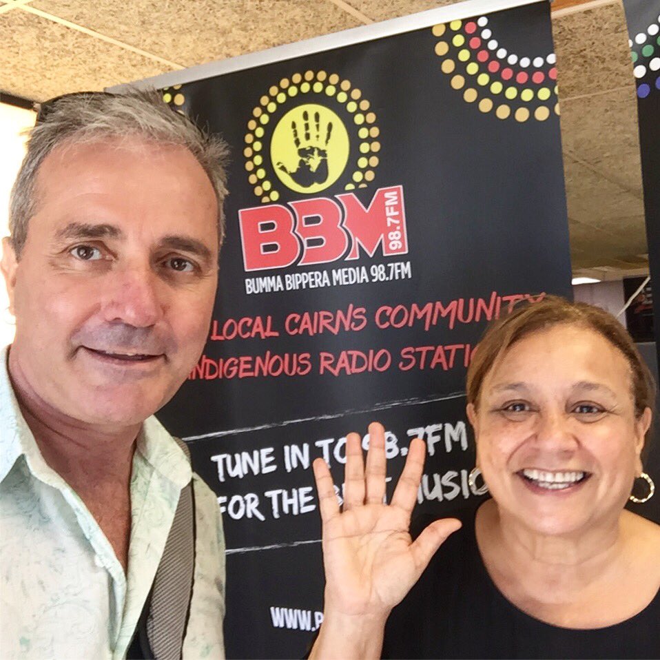 martincorben's tweet image. And in some good news, Jackie and @BBM987 in Cairns are doing such a top job as a community station! Local voices and content. #communityradio #Indigenousradio