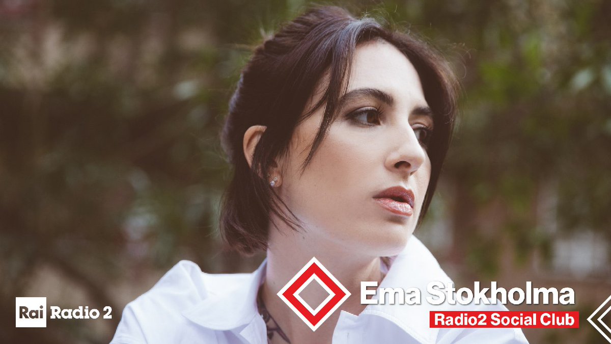 RaiRadio2's tweet photo. Oggi a #Radio2SocialClub @emastokholma, @noemi e @AlessioBoni_FP 🎉

ON AIR dalle 10:30 alle 12 
Ascolta su #RaiRadio2 📻 https://t.co/KlqKNNPpx7 
Guarda su @RaiPlay 🖥 https://t.co/LGz6g3iTPo https://t.co/grbcn1dUQX