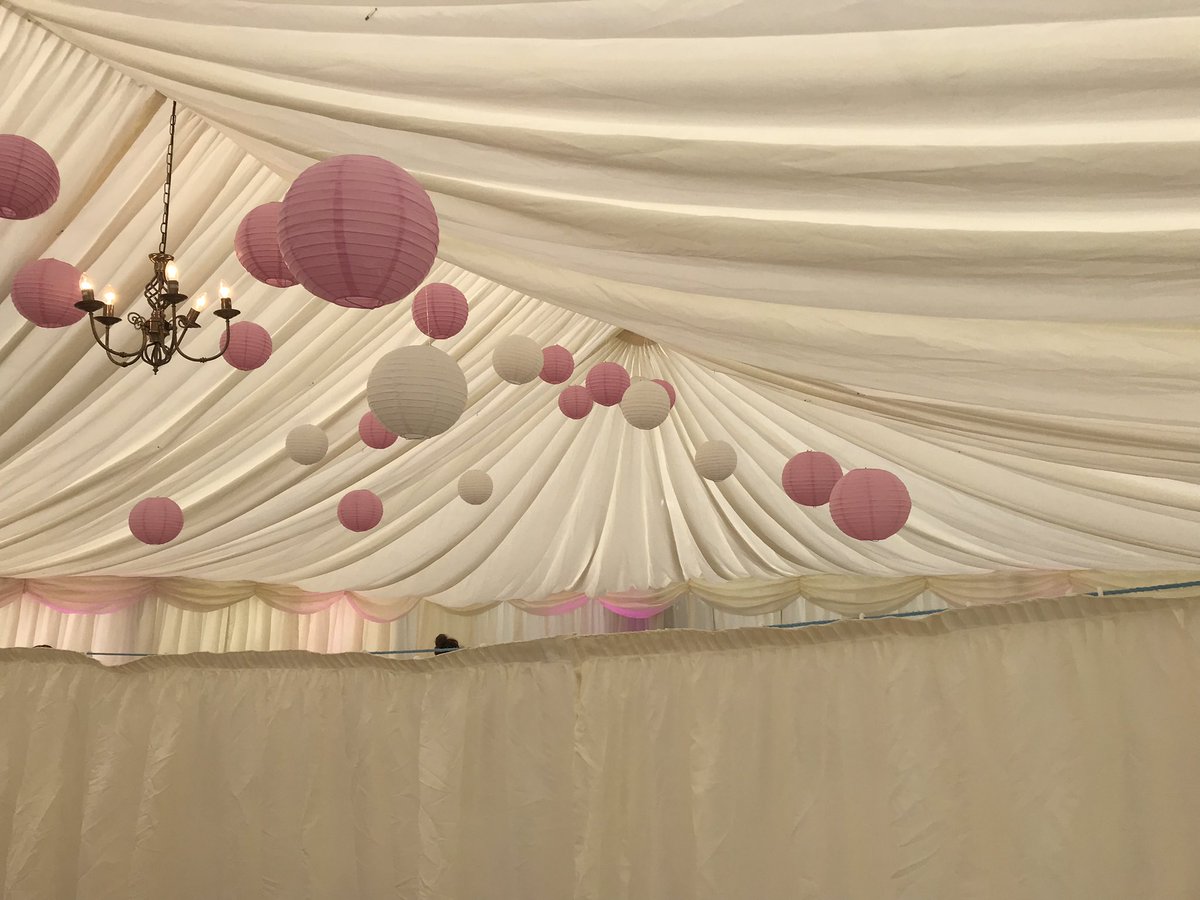 SchivasEstates's tweet photo. #WeddingWednesday 
Going back to Beckie’s wedding from August 2018.
#PrettyInPink #blushpink #marquee #marqueewedding https://t.co/dgsxbAtsYG