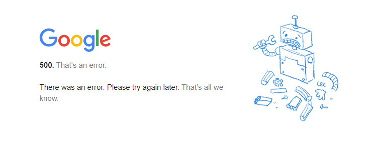 Google Ads is offline. <a href="/GoogleAds/">Google Ads</a> - Am I the only one seeing this? #PPC