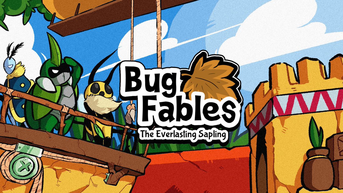 Solacini's tweet photo. I really like Bug Fables. Do you think you'd like Bug Fables? RT this tweet and follow for a chance to win a copy on Steam! I'll be giving away two and announcing the winners on March 26th at 6 PM PST! https://t.co/joesLK2o5W