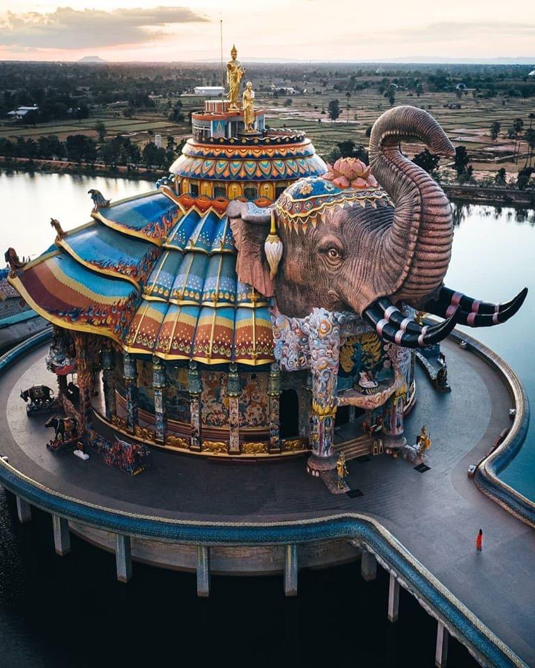 AstroHealerPrit's tweet photo. Elephant Temple, Thailand 🔥 https://t.co/CLHTWifQHz