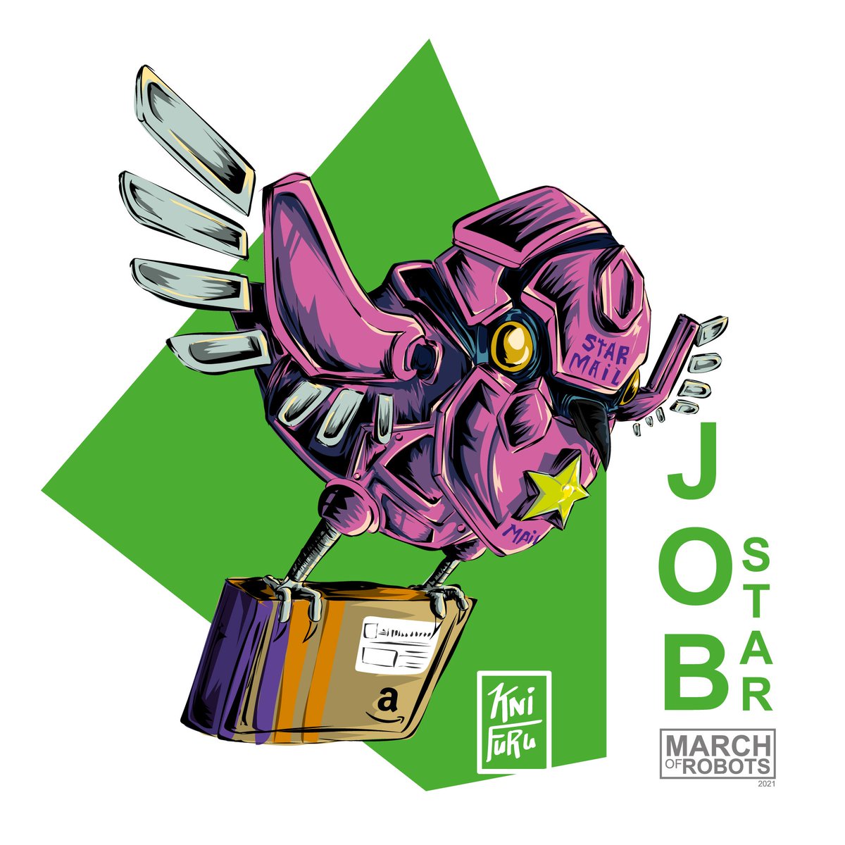 Papemont's tweet photo. #marchofrobots2021 "Job shield"
.
.
#marchofrobots @amazon @chocolatesoop #art #arte #artwork #artworks #character #characterdesign #characterart #anime #manga #mechdesign #mech #digitalart #digitalpainting #postbird #painting #post #drawing #ilustración #illustration #vectorart https://t.co/VuigQ4c2Nj