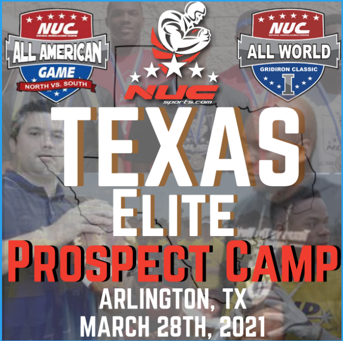 coachschuman's tweet photo. @ClapsGabe You are invited to Texas Elite Camp, March 28th, 2021 in Arlington, TX. You Can Register At https://t.co/KCwDdqKrC2 using code football19 for 50% off for invited athletes. https://t.co/CoQRi61Tfs