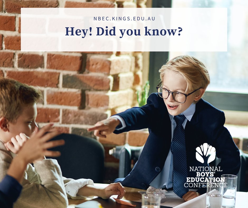 National Boys Education Conference tweet media