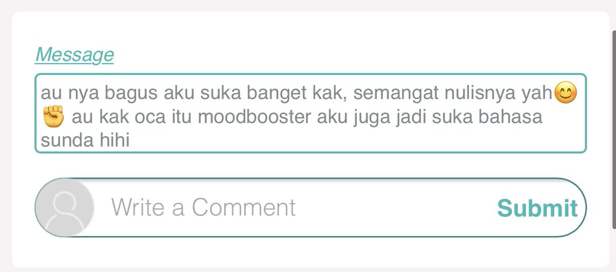 makasih banyakk pemberian semangatnya ih seneng bgt Alhamdulillah bisa ngehibur dikit kamu juga moodbooster bgt sender ya Allah sehat sehat yah sender stei sep n helti