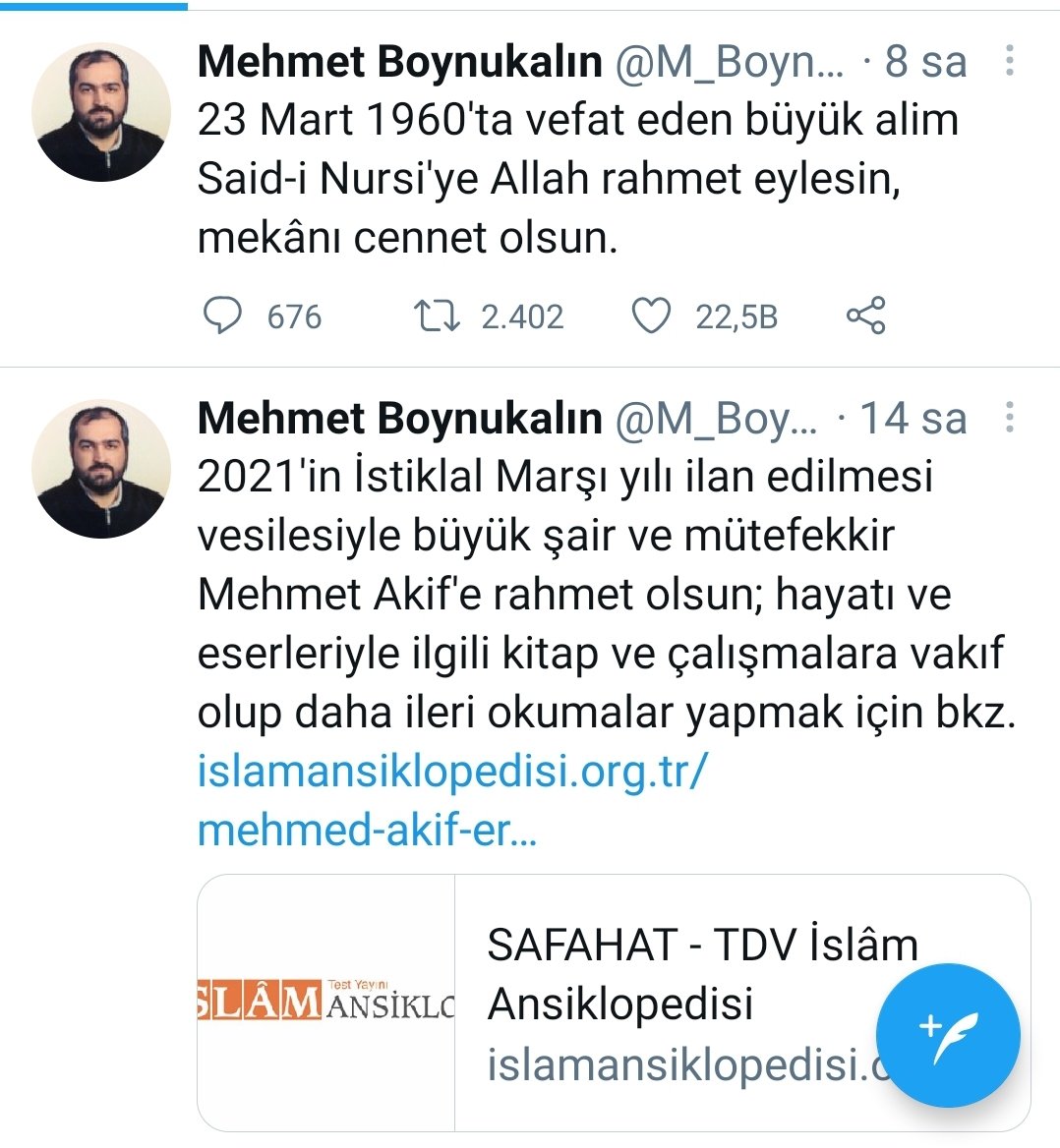 ahmetsimsirgil's tweet photo. Levent Özeren beğenisinden sonra
Birbiri ardınca iki twet!
İkisi de Sultan II. Abdülhamid Han darbesinde baş rolde!
Garip bir gidiş! Merak ettim
Abdülhamid Han'ın vefatı yıldönümünde de bir taziyesi olmuş muydu? https://t.co/m0trmdMXwm