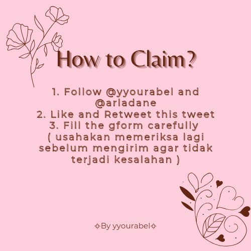 yyourabel's tweet photo. [ FREE PDF TAEKOOK — ENCOUNTER ]
[] by @yyourabel 

HOW TO CLAIM? 
1. Follow aku dan @arladane (screenshot sebagai bukti)
2. Wajib like dan retweet post ini
3. Mengisi form di bawah ini dengan hati-hati guna menghindari kesalahan.

link: https://t.co/x00QL9MYll https://t.co/uvV3bt8Y4U