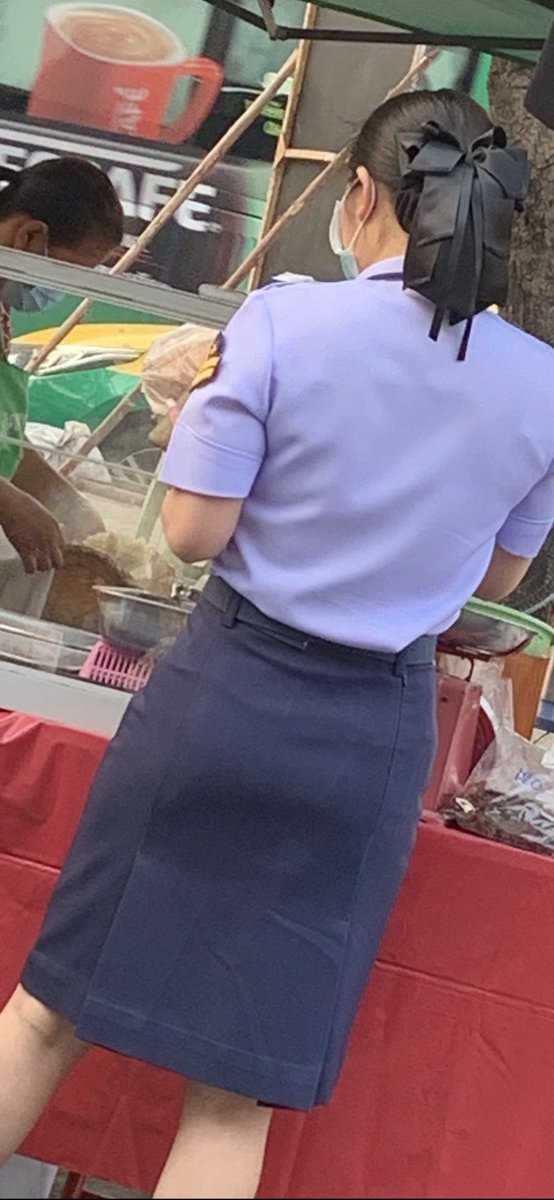 เอาคนในเครื่องแบบมาฝากนะจ๊ะ #แอบถ่ายใต้กระโปรง