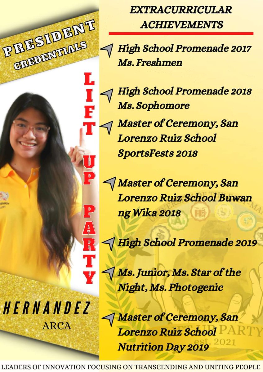 LiftupParty's tweet photo. Catch us tomorrow at 3PM for the Miting De Avance and on March 26, 2021 (Friday) for the Election Day! Remember to Vote Straight, Vote Wisely, Vote LIFT UP PARTY! https://t.co/tm16VaMlUK