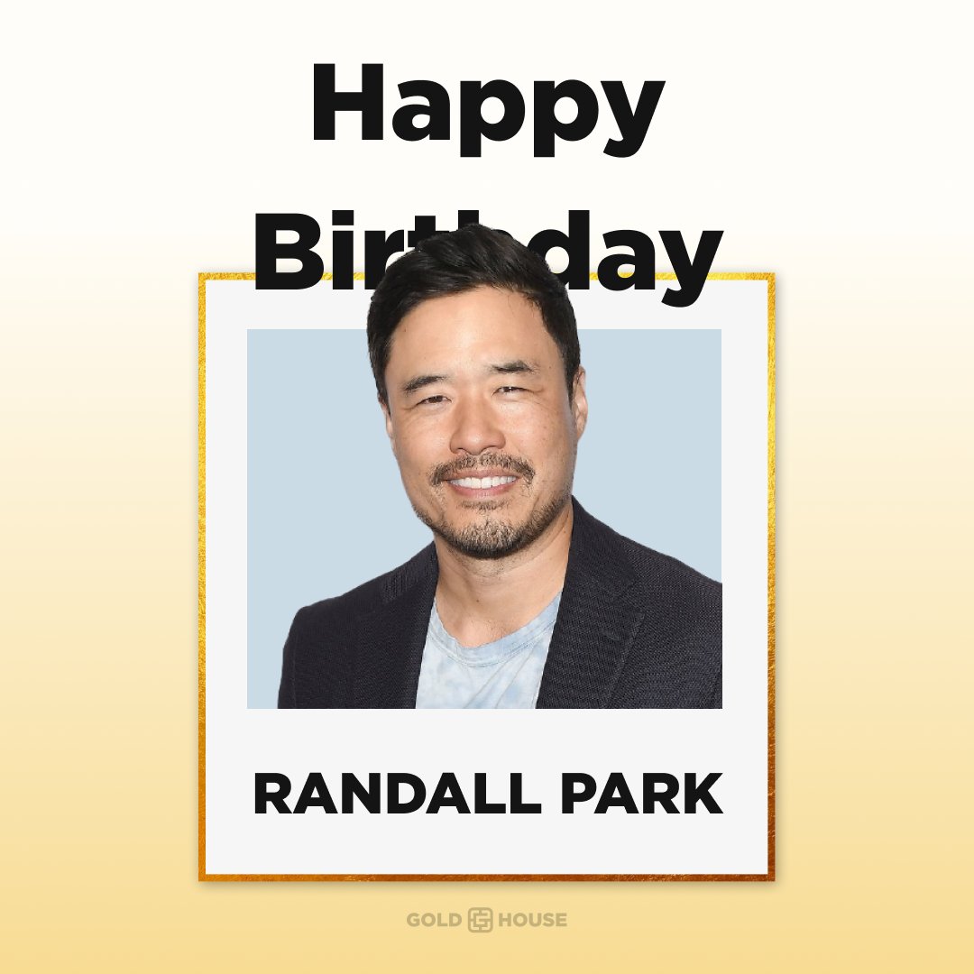 Happy birthday, Randall Park! 