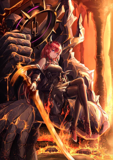 Surtr #明日方舟 #スルト #スルト(アークナイツ) #Surtr https://t.co/PetMKE9gl5 