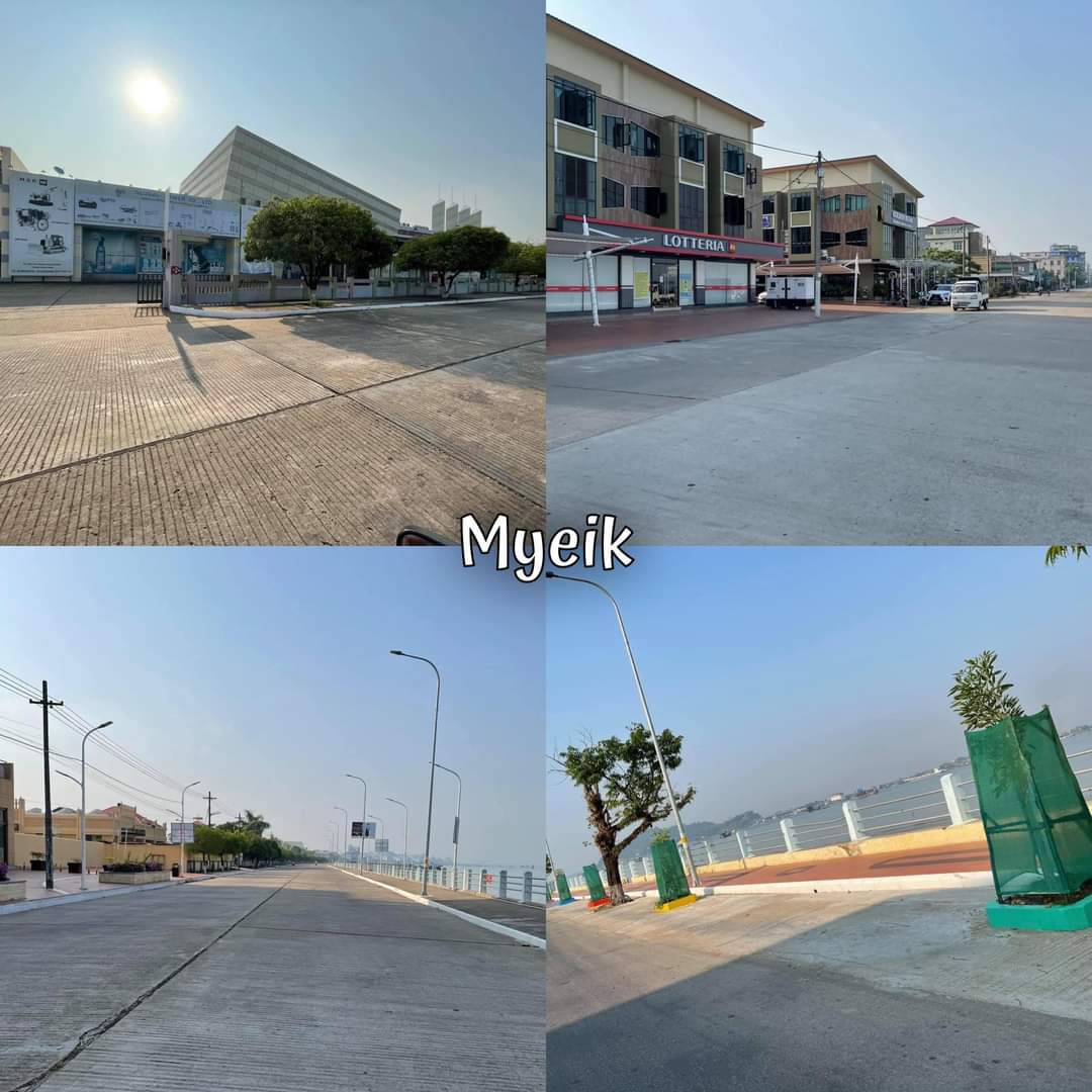 htethtetss's tweet photo. There's no one on the streets and participating silence strike Wednesday in Myanmar today. 

SILENCE REVOLUTION

#WhatsHappeninglnMyanmar 
#Mar24SilenceStrike https://t.co/lO3NvHaMhf