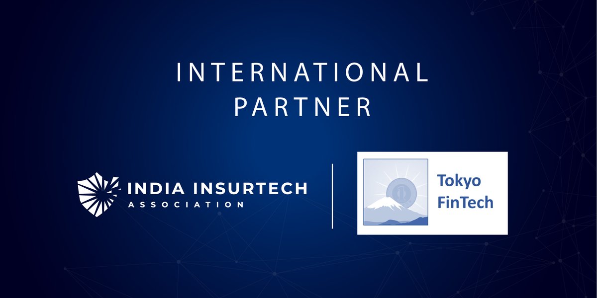 IndiaInsurtech's tweet photo. We are thrilled to announce a new partnership with #TokyoFinTech and we hope together we shall progress faster!
.
.
@MondyWinsl @preraksethi @shwetankv
#fintech #insurtech #insurance #innovation #finance #IIAInternationalPartner #partner #tokyo #india https://t.co/77CVlEW6G4