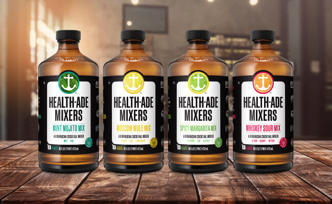 Now Trending: Kombucha-Based Cocktail Mixers - Health-Ade Mixers Come in Four Flavor Options trendhunter.com/trends/healtha… #Lifestyle