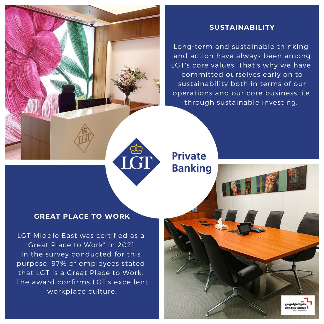 swissbcuae's tweet photo. MEET OUR MEMBER...
@LGT_Group
.
.
.
#meetourmembers #lgtbank #lgt #privatebanking #lgtgroup #bank #assetmanagement #100years #investment #familyassets #sustainableinvestment #difc #dubai #wealthmanagement #Banking https://t.co/1lnW2AyrHa