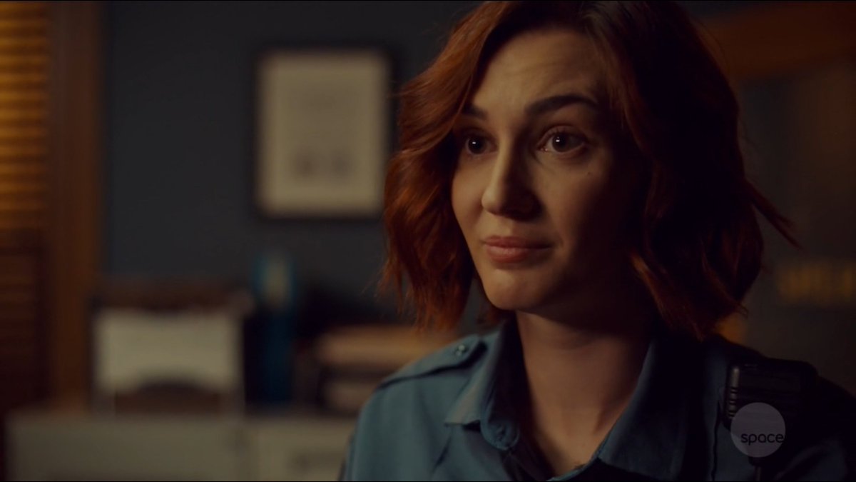 "Everything good that I have in my life is because I came back to the Ghost River Triangle." "Congratulations Sheriff Haught. You earned it."  #WynonnaEarp  #BringWynonnaHome