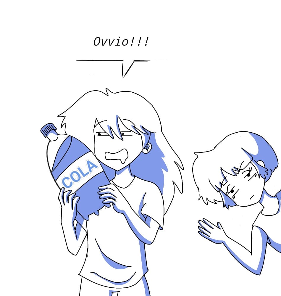 trattoforte's tweet photo. Ci vogliono Coca cola giganti! #WEBTOON #webcomic #sketch #cocacola #illustration https://t.co/F3lMM7lNEw