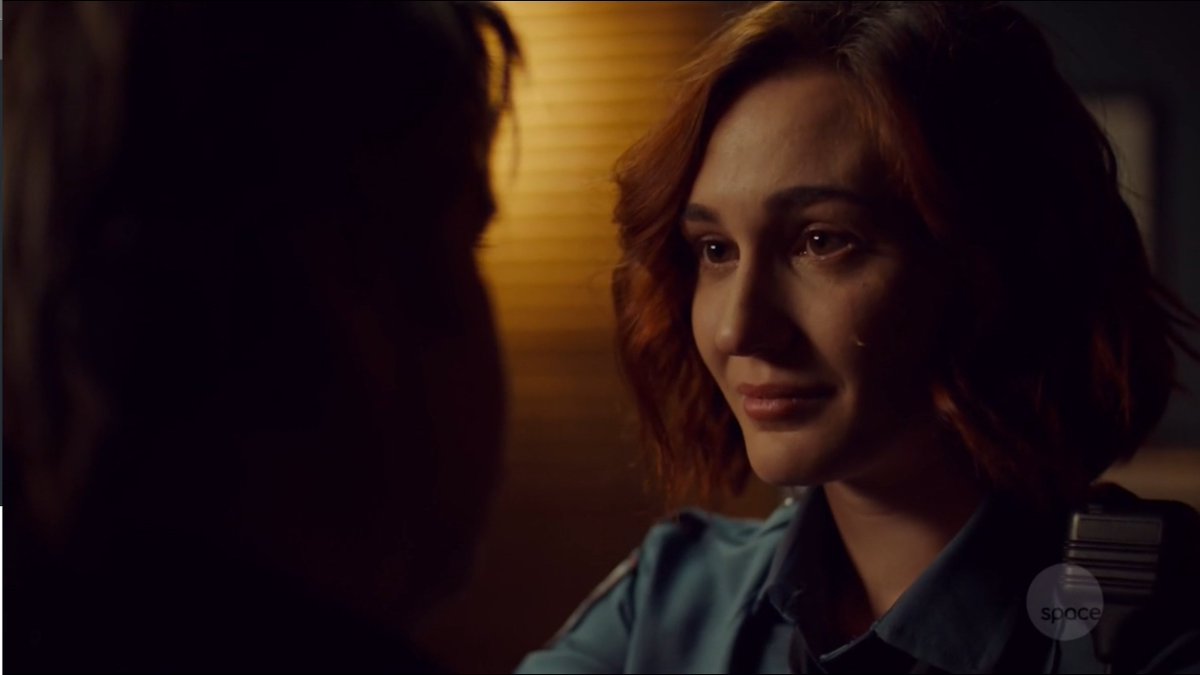 "Everything good that I have in my life is because I came back to the Ghost River Triangle." "Congratulations Sheriff Haught. You earned it."  #WynonnaEarp  #BringWynonnaHome