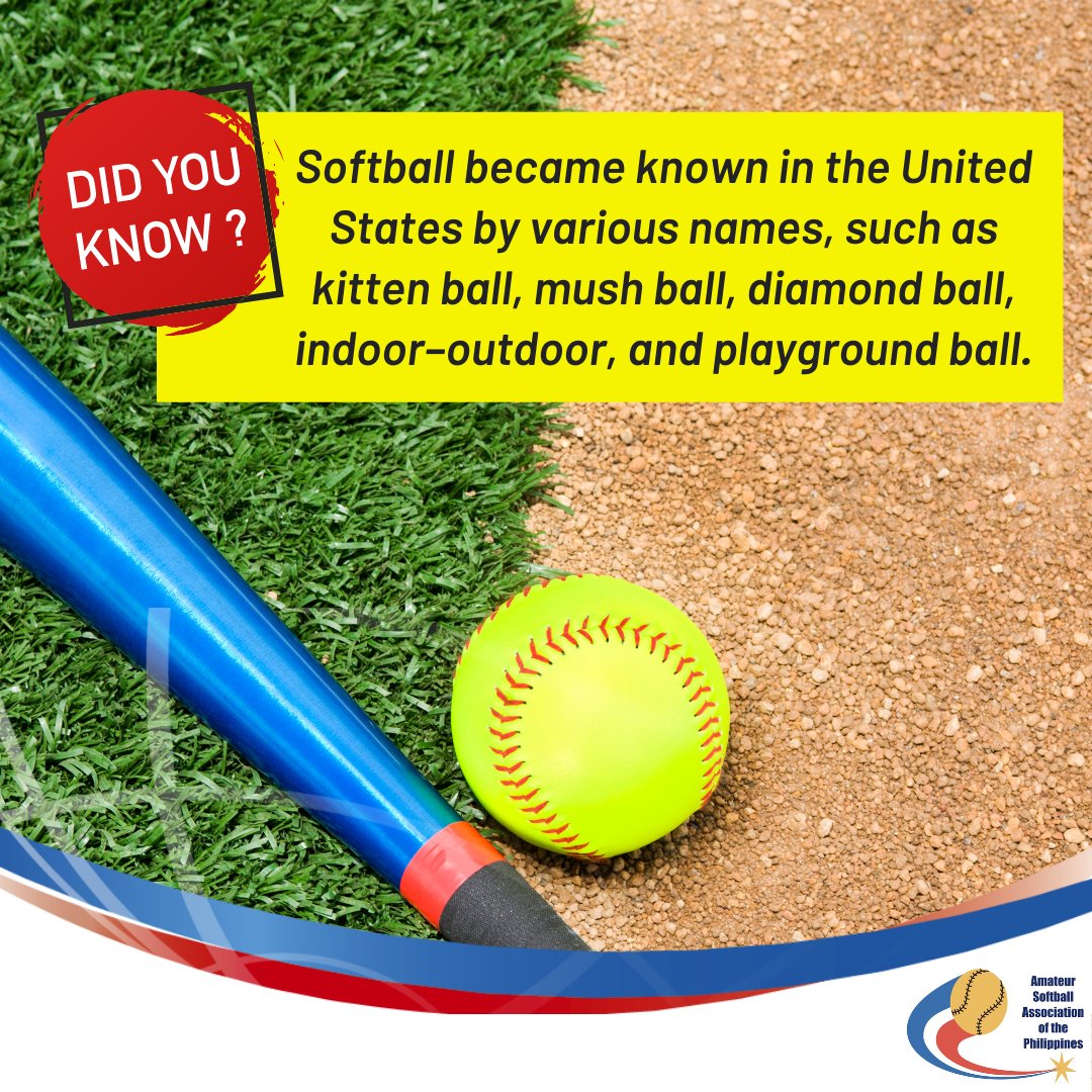 ASAPHILsoftball's tweet image. #SoftballTrivia: Softball originated from a game called indoor baseball, first played in Chicago, USA in 1887.