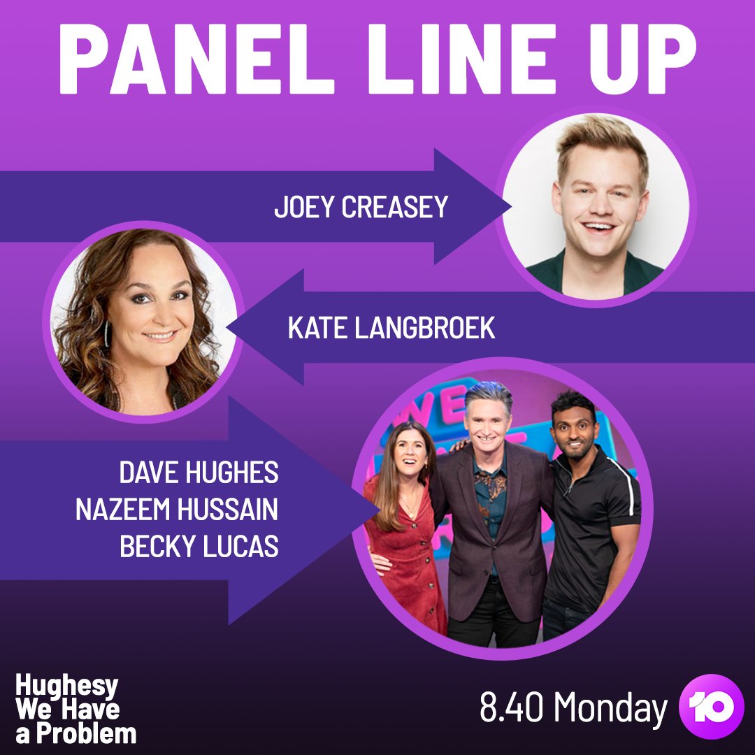 hughesywhap's tweet image. This lineup packing some HEAT! 🔥🔥🔥 #FireLineup 

#HWHAP 8.40 Monday on 10  

@joelcreasey 
@katelangbroek 
@DHughesy 
@pleaseletmestay 
@nazeem_hussain