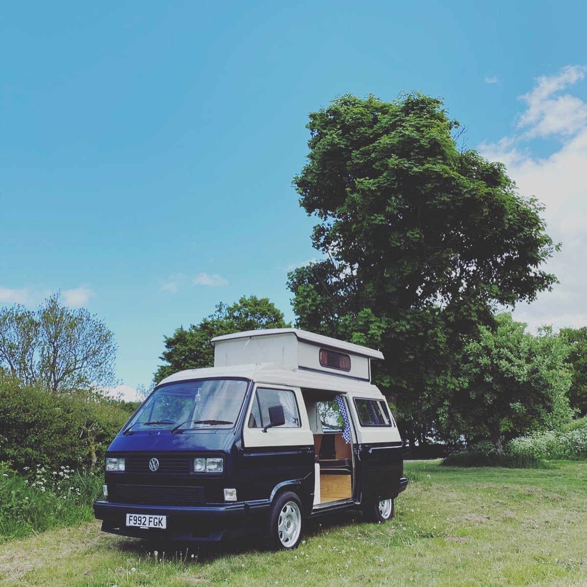 Can’t go abroad - no problem - Van booked 😎 

<a href="/coolandretrouk/">Cool & Retro</a> I’m looking forward to a break... 

Booked this beauty for a couple of trips in June 🤟🏼  
lnkd.in/dxKz4eR  #staycation #campinglife #holiday2021 #vanlife