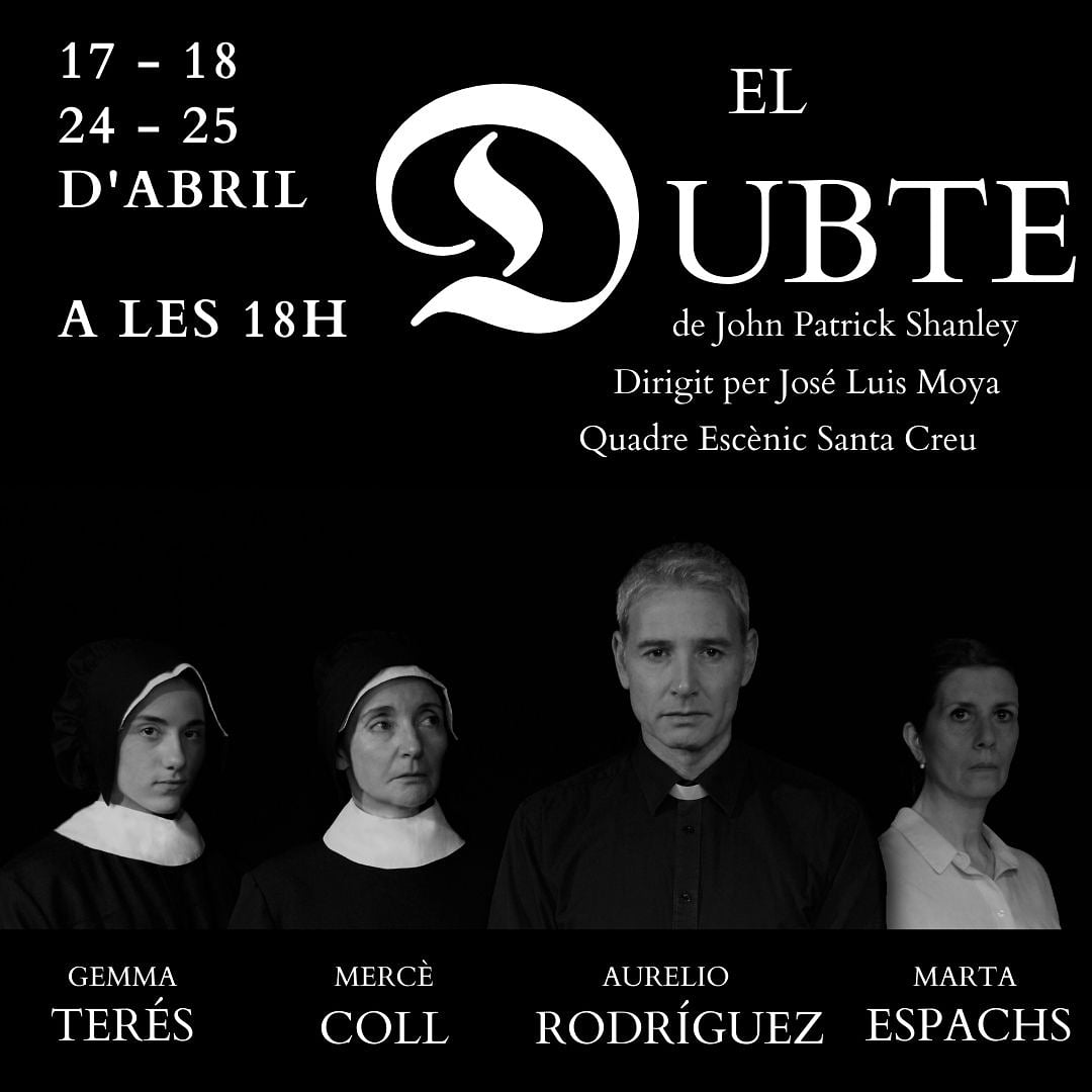 AssociacioACPSC's tweet photo. Torna el teatre a l'entitat Associació d'Amics del Centre Parroquial  Santa Creu  AACPSC : Propera representació "EL DUBTE" Dies 17-18-24-25 d'abril a les 18:00 - C/ Pere Fizes 25 - Terrassa - Es Respecteran totes les Mesures Covid - Reserva entrades 601099030 #terrassa  #teatre https://t.co/rTzx61cdDK