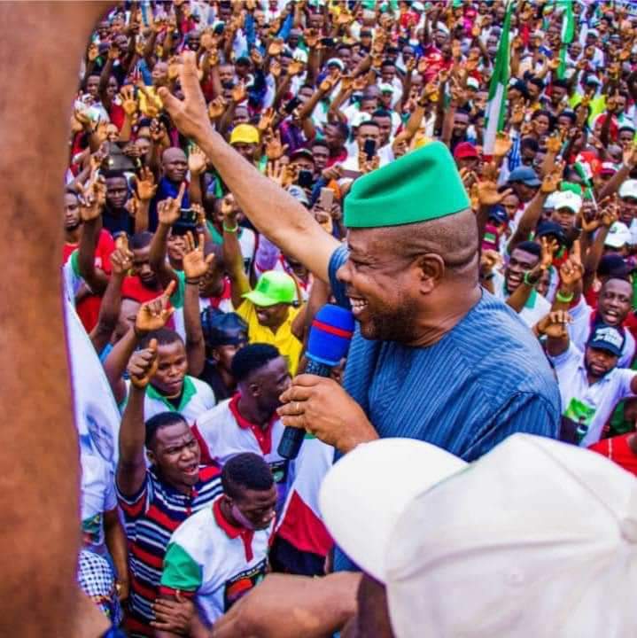 Nigerians celebrate Ihedioha at 56 as ousted Imo Gov trends on Twitter