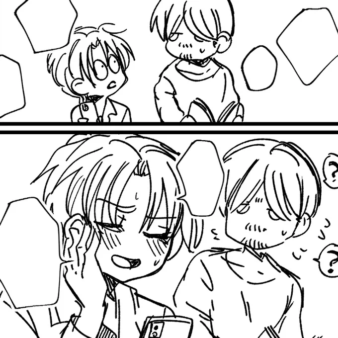 近いうちに短い漫画まとめたのpixivにあげます。 