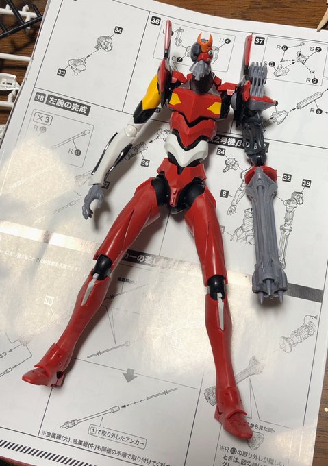 RGシリーズはプラモとして出来がいいけどブキヤシリーズはプロポーションがいいですねぇ 