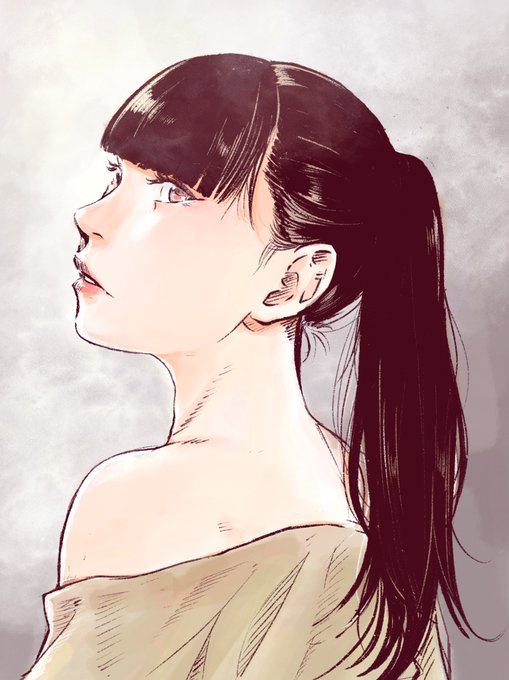 ポニーテール 高画質 のtwitterイラスト検索結果 古い順