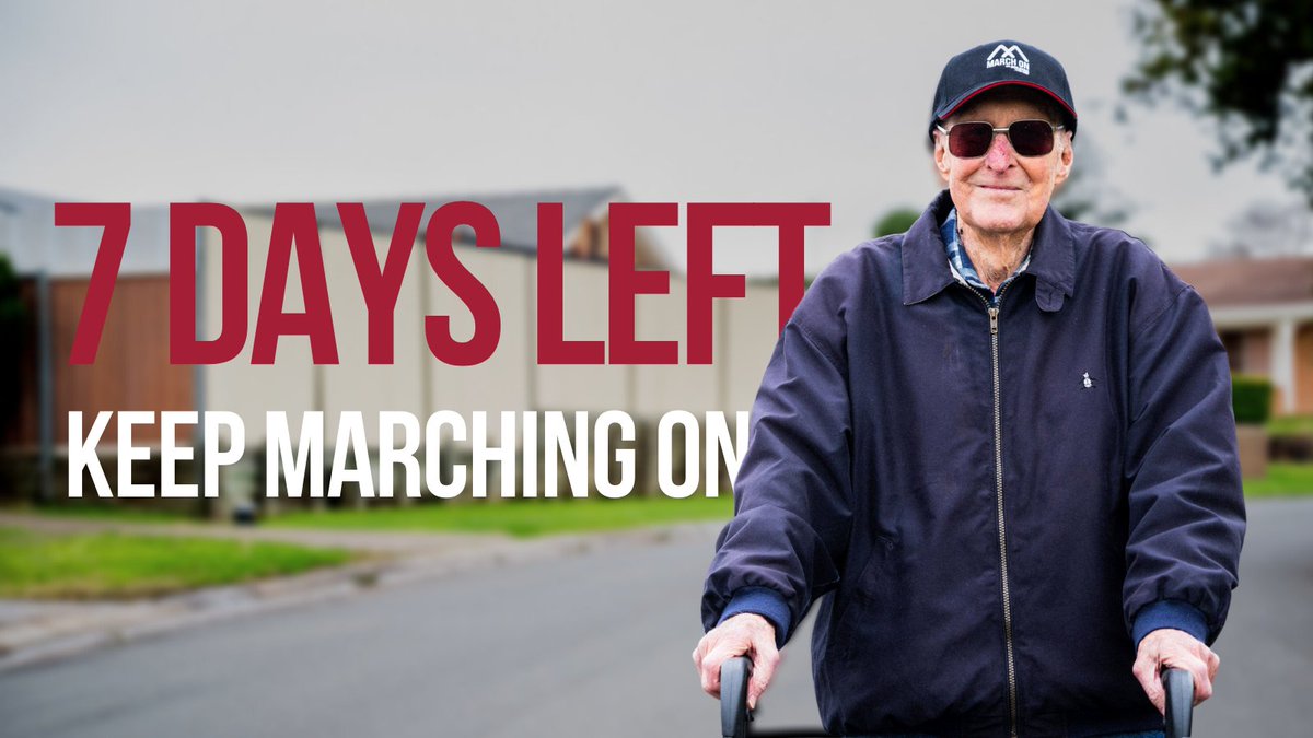 SoldierOnAust's tweet photo. #MarchOnChallenge2021 | https://t.co/inu60N4Ned

Keep Marching On Australia!

Share your #MarchOn Journey with the community group:
⭐ https://t.co/Mwok2ol9oq

#MarchOn2021 #MarchOnWithBert #MentalHealth #BeLikeBert #Veterans #Charity #Australia #ADF https://t.co/90jNAqYaY2