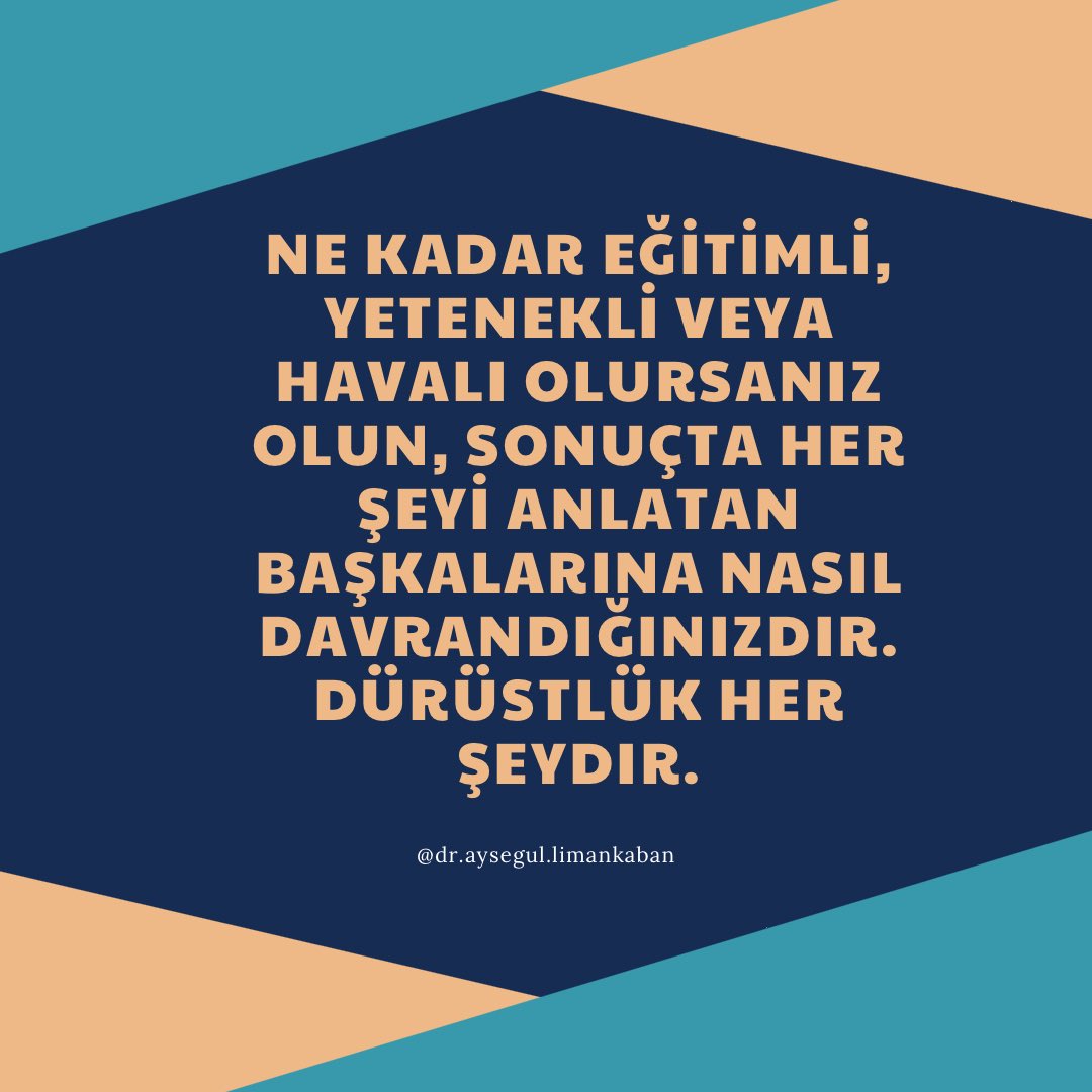 Ne kadar eğitimli, yetenekli veya havalı olursanız olun, sonuçta her şeyi anlatan başkalarına nasıl davrandığınızdır. Dürüstlük her şeydir.