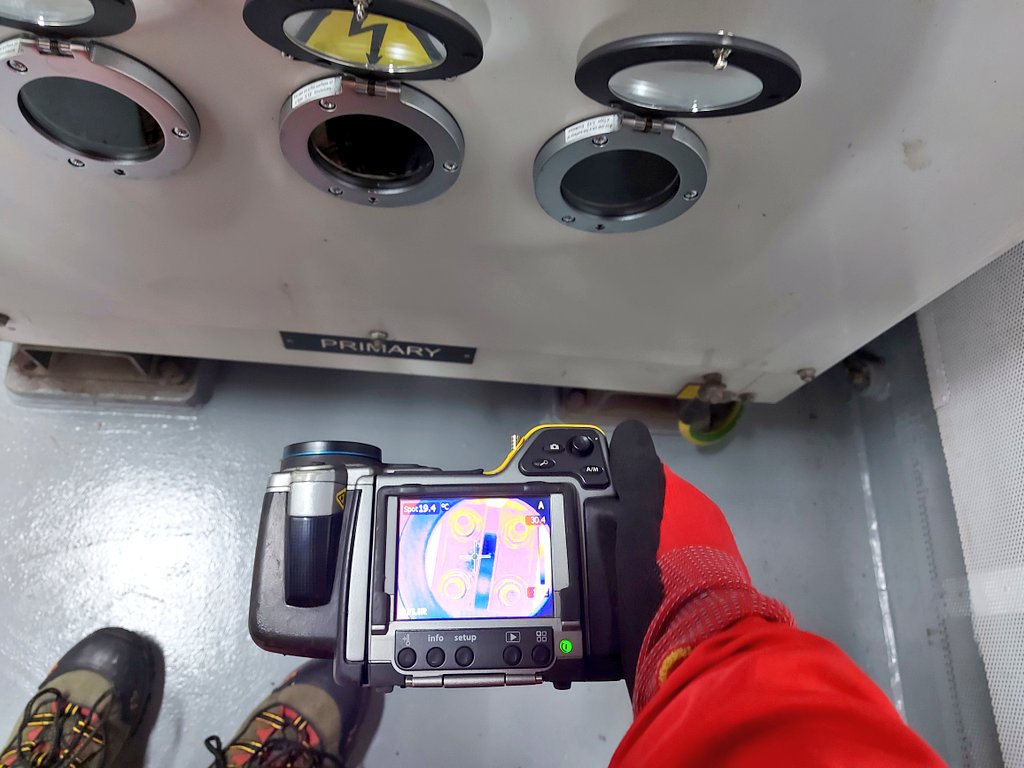 GeoThermLtd's tweet image. Reduce electrocution &amp;amp; arc flash hazards with IR window installation, making electrical thermographic surveys easier, more efficient and safer. Call for more details and offers.  #irwindows #thermography #thermalcamera #inspections #survey