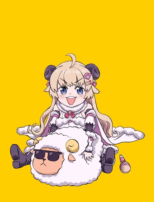 🐏 #つのまきあーと 